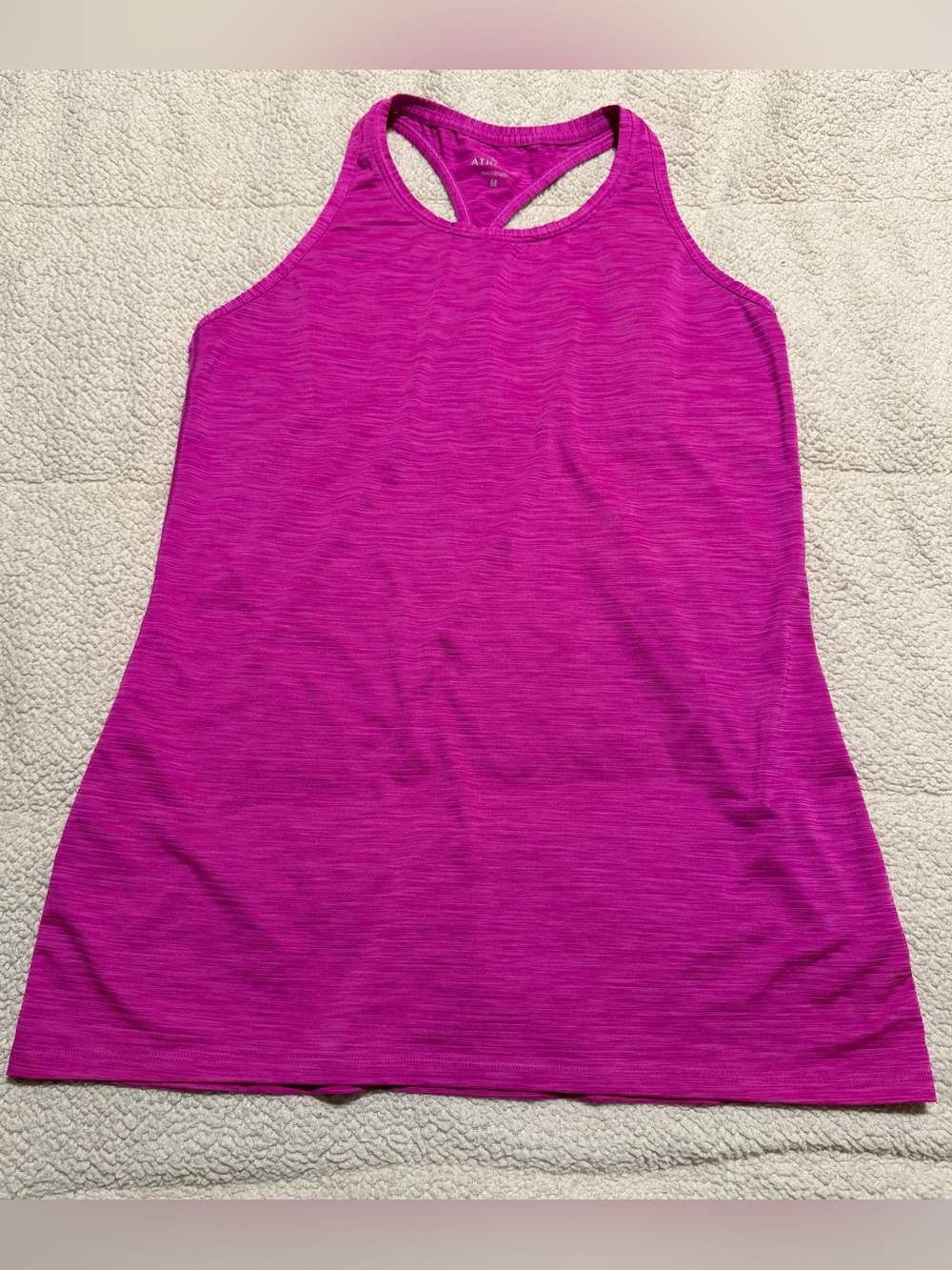 Athleta Racerback Tank Top - Magenta Pink
